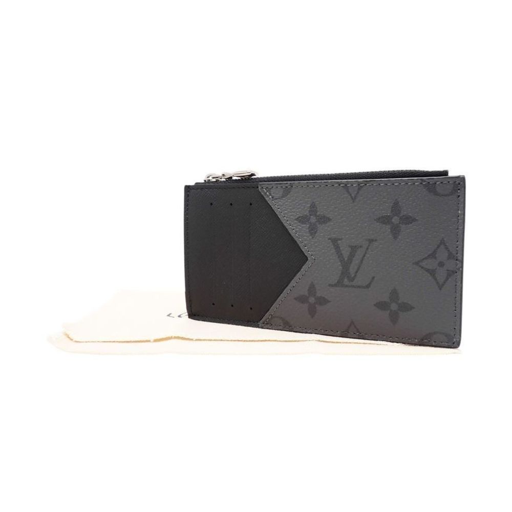 Louis Vuitton Monogram Eclipse Holder Black Card … - image 7